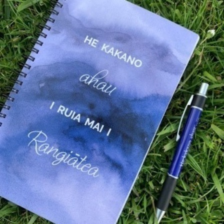 Notebook:  He kakano ahau ....